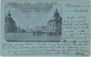 1898 Arad, Andrássy tér / square