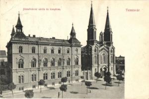 Temesvár, Józsefváros, Zárda és templom / nunnery and church (EB)