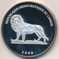 Kongó 2010. 10Fr "Afrikai rokodil" T:PP ujjlenyomat
Congo 2010. 10 Francs "African cr...