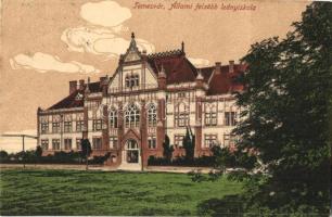 Temesvár, Állami felsőbb leányiskola / girl school