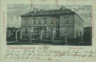 1899 Kolozsvár, Siketnémák intézete / Deaf-mute institute (fa)