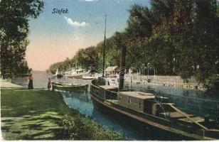 Siófok - 4 db régi képeslap / 4 old postcards