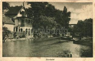 Siófok - 4 db régi képeslap / 4 old postcards