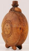 Régi fa kulacs, m: 24 cm