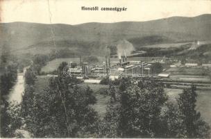 Honctő, Cementgyár; kiadja Havas Jakab / cement factory (fa)