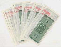 Szovjetunió DN "A Szovjetunió Külkereskedelmi Bankja, Moszkva" 50R (6x) utazási csekkek ma...