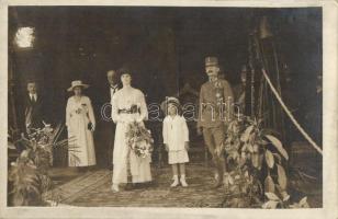 1918 Pozsony, IV. Károly és Zita látogatása / royal visit