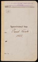 1938 M. kir. "vitéz nagybányai Horthy István" 1. honvéd v. repülő osztály által kiállított igazolványi lap