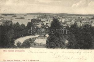 Pola, von der Sternwarte / from the lookout tower