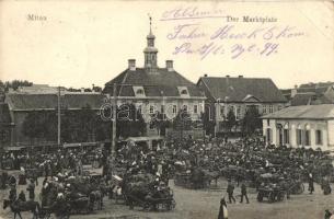 Jelgava, Mitau; Marktplatz / market place (b)