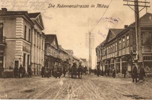 Jelgava, Mitau; Kolonnenstrasse / street