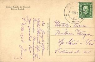 Poprád, Evangélikus templom / Evangelist church