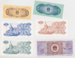 Kína 1953. 1F + 2F + 1980. 5J + Üzbegisztán 1991. 1S + 3S + 5S T:I
China 1953. 1 Fen + 2 Fen + 1980....