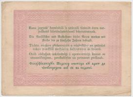 1848. 5Ft "Kossuth bankó" barna T:III