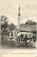 Vidin, Borisova street, market place