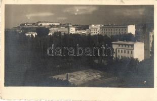 Újvidék, Novi Sad; Teniszpályák / tennis court, photo Merta; vissza So. Stpl