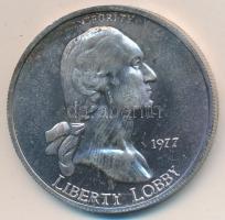 Amerikai Egyesült Államok 1977. "Liberty Lobby - George Washington / 1E" Ag emlékérem (31....