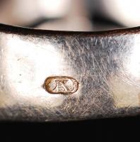 Női ezüst (Ag) gyűrű, jelzett, méret: 56, 5,2 g / Silver ring, size: 56, 5,2 g