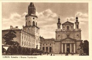 Lublin, Katedra i Brama Trynitarska / cathedral, gate