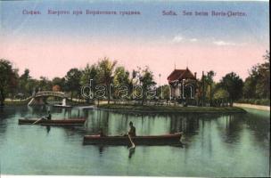 Sofia, Prinz Boris Garten / garden, lake, boats