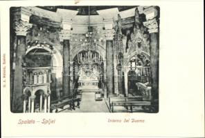 Split, Spalato; Interno del Duomo / cathedral, interior