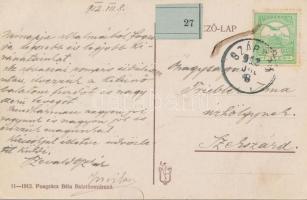 Balatonszárszó-fürdő, nyaralók, Judit-villa; Pongrácz Béla kiadása