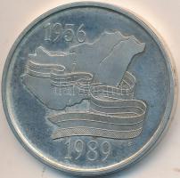 Kósa István (1953-) 1989. "Kádár János" Ag emlékérem (31.07g/0.925/38.6mm) T:PP