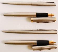 4 db Parker márkájú toll (2 db töltőtoll, 2 db golyóstoll)