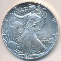 Amerikai Egyesült Államok 1987. 1$ Ag/31,1g "Liberty" T:1
USA 1987. 1 Dollar "Liberty...