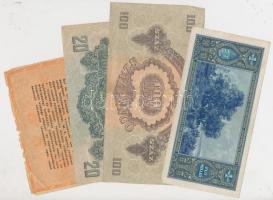 80db-os vegyes, magyar pengő bankjegy tétel T:vegyes