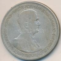 1930. 5P Ag "Horthy jobbra" T:2-,3 Adamo P8