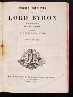 Oeuvres Complétes de Lord Byron. Lord Byron munkái. Paris 1857. + Chateaubriand Illustré - Essai sur...