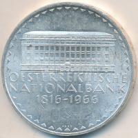 Ausztria 1966. 50Sch Ag "150 éves az Osztrák Nemzeti Bank" T:2,2- Austria 1966. 50 Schilling Ag "Austrian National Bank" C:XF,VF