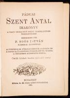 3 imakönyv, 2 bőr kötésben-Egger Ágoston: A keresztény apa modern társadalmunkban. Bp., 1904, Szent ...