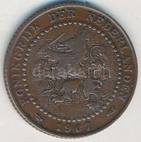 Hollandia 1907. 1c Br T:2-
Netherlands 1907. 1 Cent Br C:VF
Krause KM# 132.1