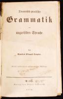 Gottlieb Eduard Zoeppler: Theoretisch-praktische Grammatik der ungarischen Sprache. Pest, 1854. Heckenast. 12 + 324 p. A dupla címlap egy része hiányos. Későbbi félbőr kötésben