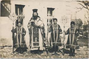 1917 Orthodox priest, Balkan region, photo