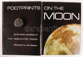 Footprint on the Moon. By the writers and editors of The Associated Press. Manuscript by John Barbour. 1969. Kiadói egészvászon kötés, színes képekkel illusztrált, jó állapotban.