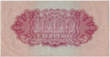 1944. 1000P "A Vöröshadsereg Parancsnoksága" T:III-