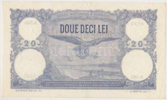 Románia 1920. 20L T:II-
Romania 1920. 10 Lei C:VF