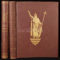 Emlékkönyv Szent István király halálának kilencszázadik évfordulóján I. és III. kötet. A Magyar Tudományos Akadémia felkérésére szerkesztette Serédi Jusztinián biboros hercegprimás a M. Tud. Akadémia ig. és tiszteleti tagja. Bp., 1938. Magyar Tudományos Akadémia. 602 + 691p., szövegközti képekkel illusztrálva. Fél és egészvászon kötésben