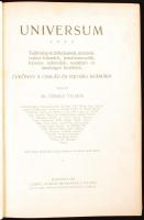 Universum: Évkönyv a család és az ifjúság számára. Szerk. Dr. Hankó Vilmos. Bp. 1913. Lampel. Sok va...