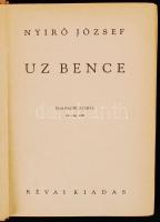 Nyírő József: Uz Bence. Bp., 1936, Révai. Kiadói halina kötés, jó állapotban.