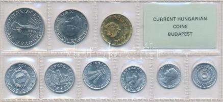 1979. 2f-10Ft 9db klf érmés forgalmi sor fóliatokban T:1