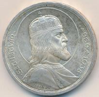 1938. 5P Ag "Szent István" T:2-
Adamo P8.1
