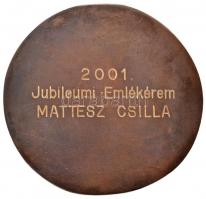 Veszely Jelena (1917- ) 2001. "Frim Jakab 1852-1919 / Jubileumi emlékérem" Br plakett dísz...