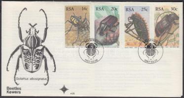 Insects set on FDC, Rovarok sor FDC-n
