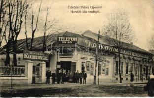 Budapest XV. Rákospalota-Újpest, Horváth Imre Nagyvendéglője és kerthelyiség (kis szakadás / small tear)