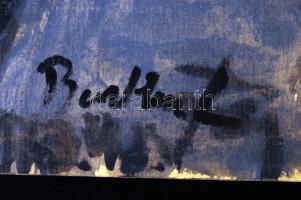 Olvashatatlan jelzéssel: Férfi fej. Akvarell, papír, 34×24 cm