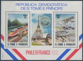PHILEXFRANCE nemzetközi bélyegkiállítás blokk, PHILEXFRANCE International Stamp Exhibition block